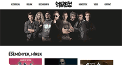 Desktop Screenshot of childrenofdistance.hu